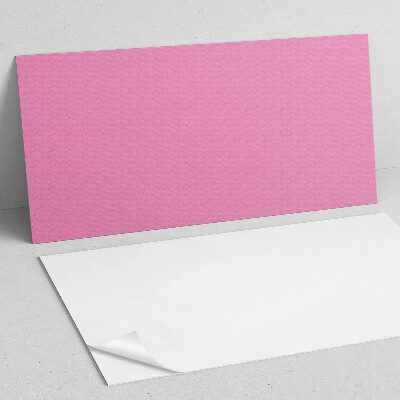 Rectangular wall panel Pastel pink accent
