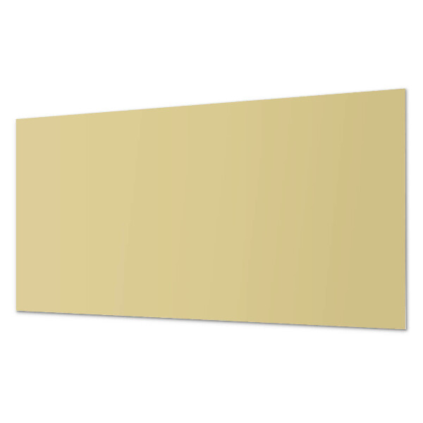 Rectangular bathroom wall panel Pastel shade of yellow