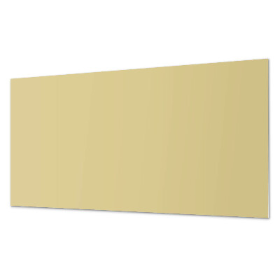 Rectangular bathroom wall panel Pastel shade of yellow