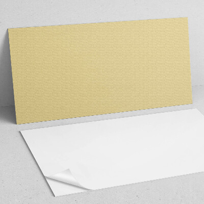 Rectangular bathroom wall panel Pastel shade of yellow