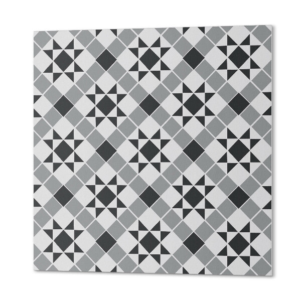 Wall paneling Geometric shapes with stars