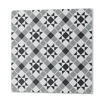 Wall paneling Geometric shapes with stars