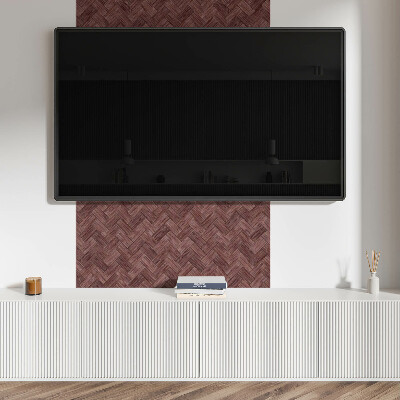 Wall paneling Wooden weaves in design