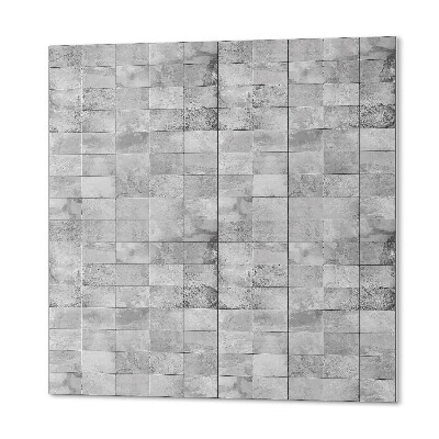 Pvc wall panel square Stone style tile motif