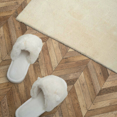 Pvc wall panel square Wooden herringbone pattern