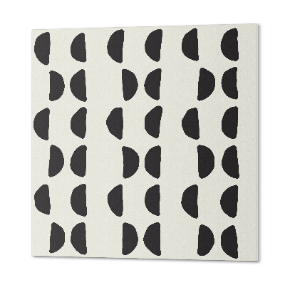 Wall paneling Crescent design in abstract form