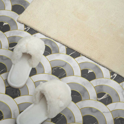 Pvc wall panel square Stylish wavy arches in a modern version