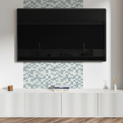 Wall paneling Arrows in a dynamic pattern