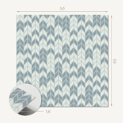 Wall paneling Arrows in a dynamic pattern