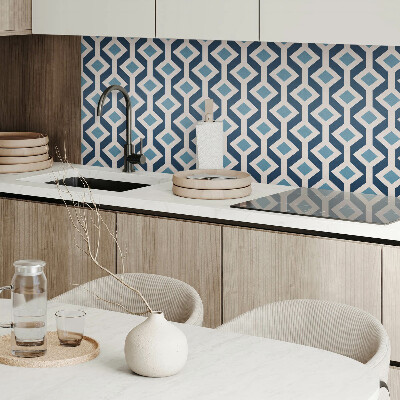 Wall panel square Geometric style rhombus pattern