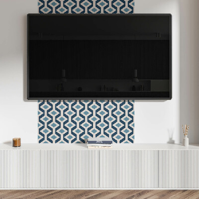 Wall panel square Geometric style rhombus pattern