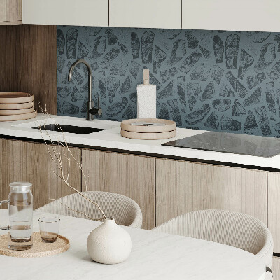 Pvc wall panel square Wood inspired shapes