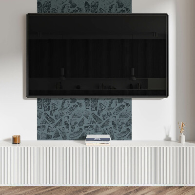 Pvc wall panel square Wood inspired shapes