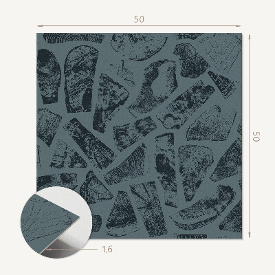Pvc wall panel square Wood inspired shapes