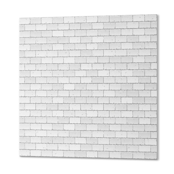 Pvc wall panel square Brick accents in design