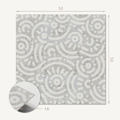 Pvc wall panel square Abstract style lines
