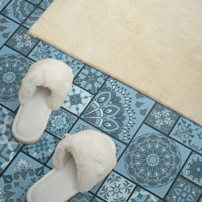 Pvc wall panel square Geometric patterns in mosaic
