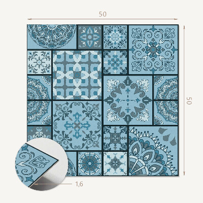Pvc wall panel square Geometric patterns in mosaic
