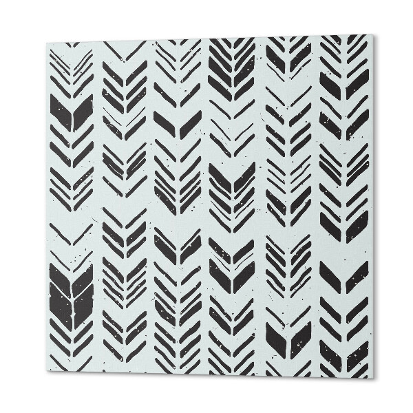 Pvc wall panel square Arrow pattern in a row