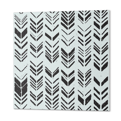 Pvc wall panel square Arrow pattern in a row