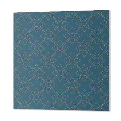 Wall paneling Flower pattern in mesh