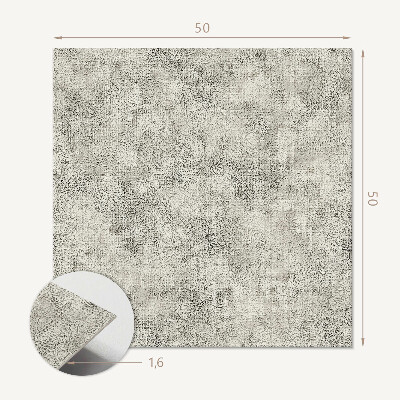 Wall panel square Subtle texture with elegant pattern