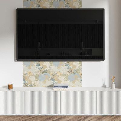 Pvc wall panel square Dynamic spots with unique shapes