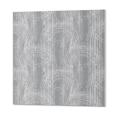 Wall panel square Dynamic circles in an unusual composition