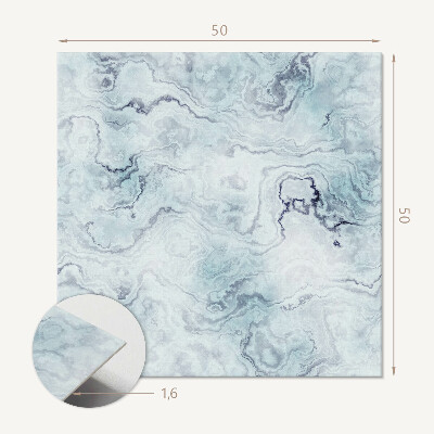 Wall paneling Artistic pattern imitating marble