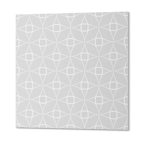 Wall panel square Mesh motif in geometric form