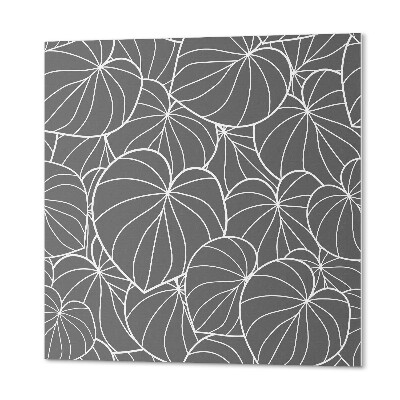 Wall paneling Leafy design in a refined form