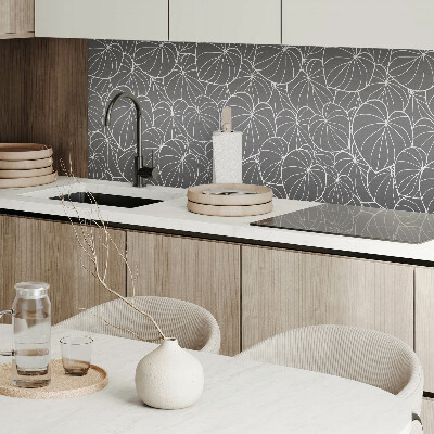 Wall paneling Leafy design in a refined form