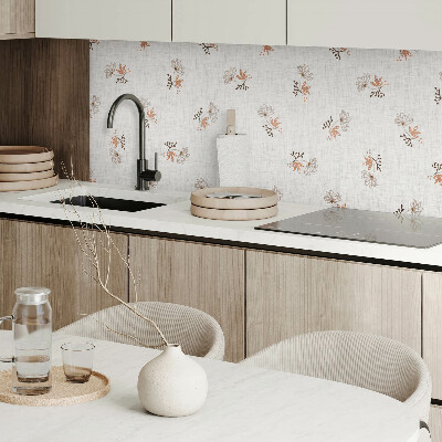 Wall panel square Floral pattern