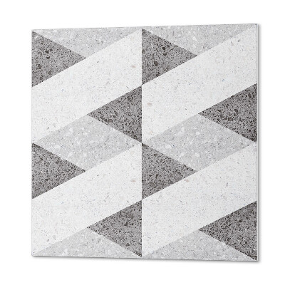 Wall panel square A play of contrasts in geometric forms