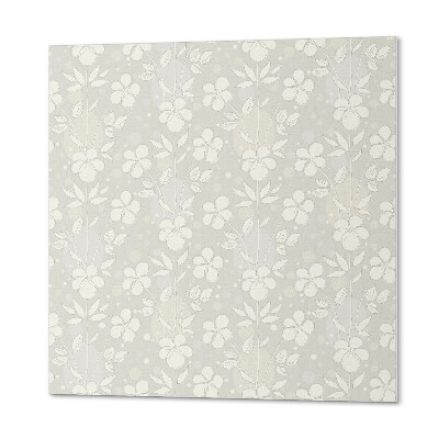 Wall paneling Floral pattern