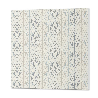 Pvc wall panel square Leafy rhombuses in a subtle pattern