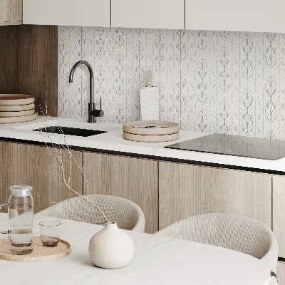 Pvc wall panel square Leafy rhombuses in a subtle pattern