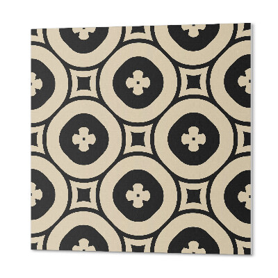 Wall paneling Geometric figures in the shape of squares