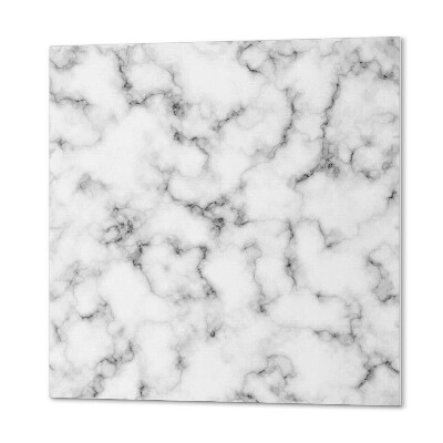 Wall panel square Elegant marble with subtle veins