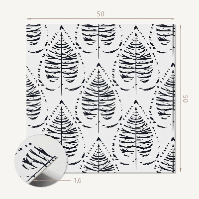 Wall paneling Leaf Pattern Dance