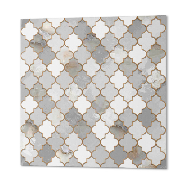 Pvc wall panel square Mosaic style geometry