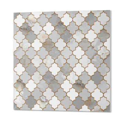 Pvc wall panel square Mosaic style geometry