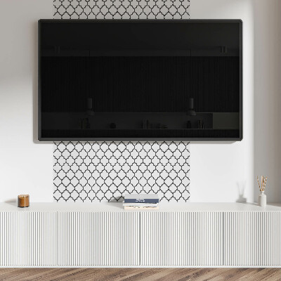 Wall panel square Geometry in a symmetrical style