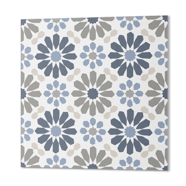 Wall paneling Floral pattern in balance