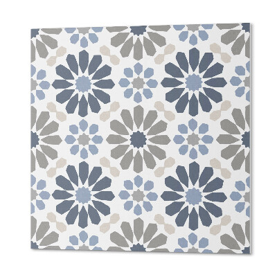 Wall paneling Floral pattern in balance