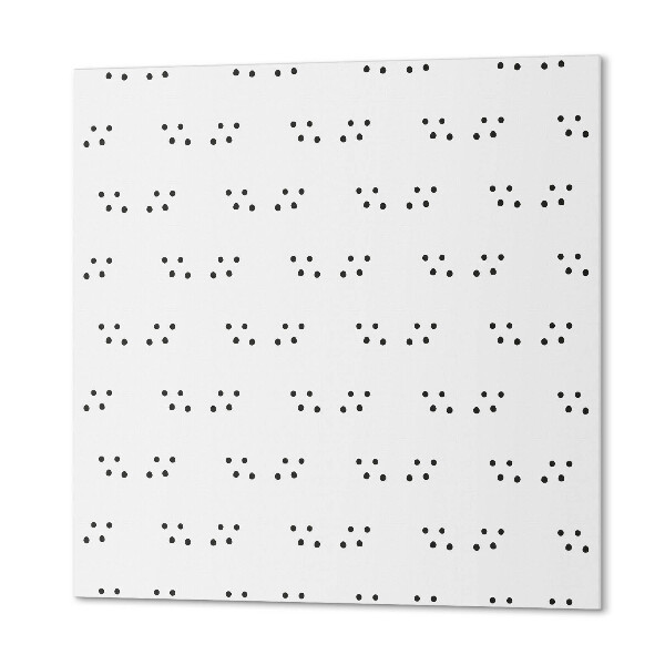 Pvc wall panel square Dots in a harmonious arrangement