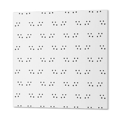 Pvc wall panel square Dots in a harmonious arrangement