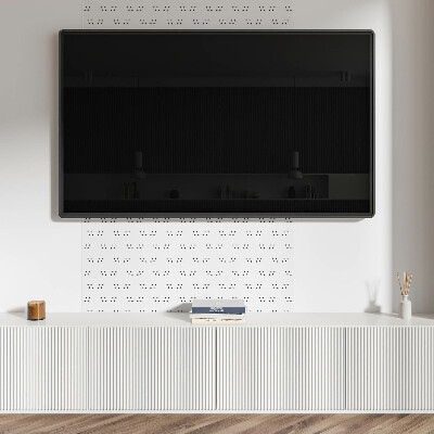 Pvc wall panel square Dots in a harmonious arrangement