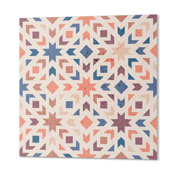 Wall panel square Symphony of shapes in geometry