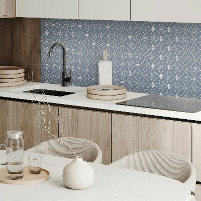 Pvc wall panel square A motif of rich floral ornaments